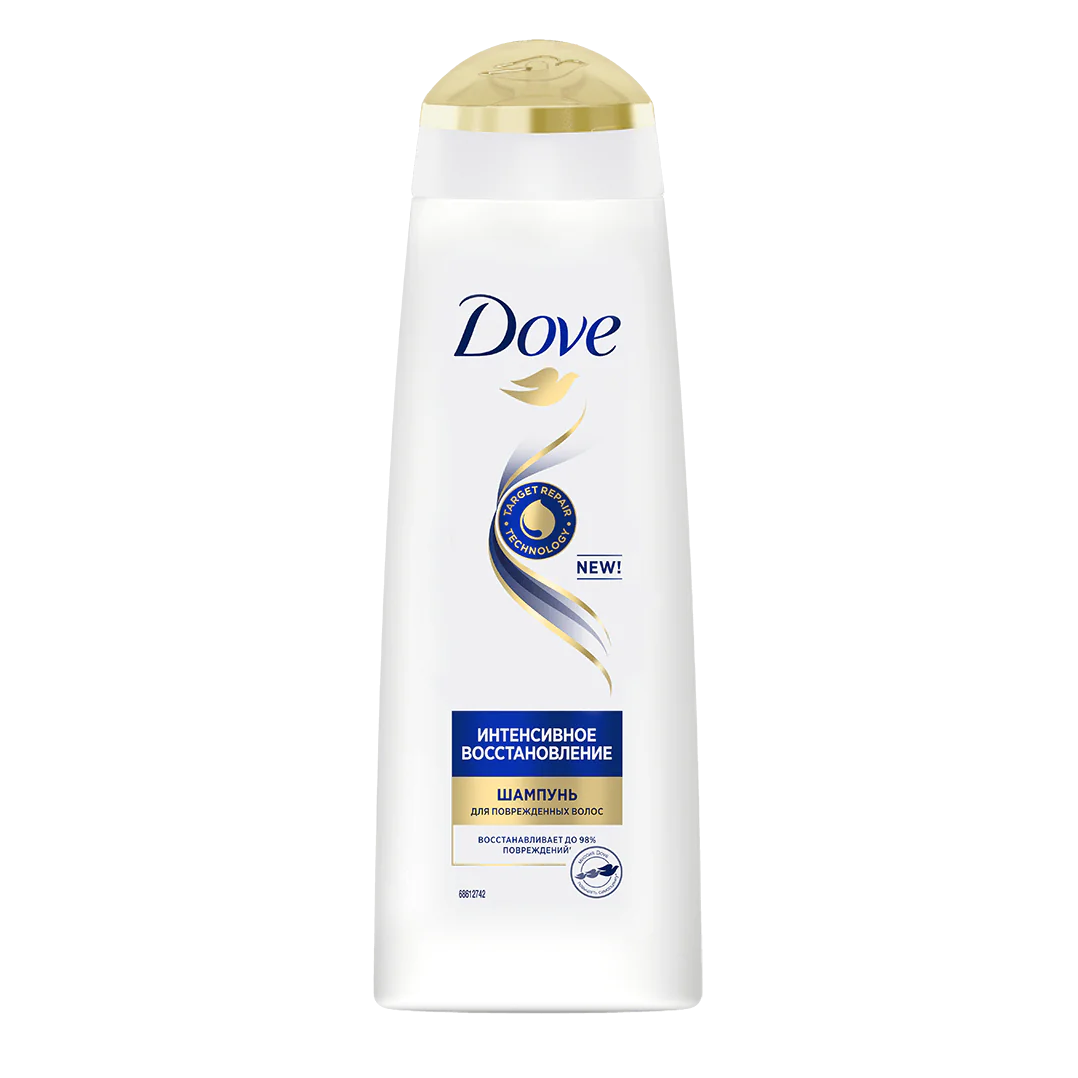 Dove Hair Therapy шампунь для поврежденных волос интенсивное восстановление