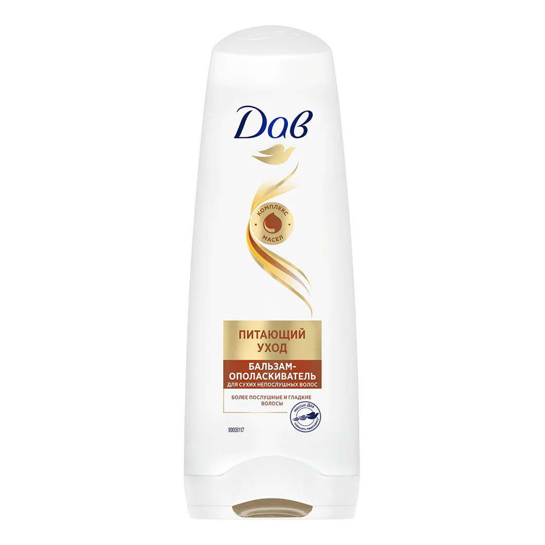 Dove Hair Therapy бальзам-ополаскиватель для сухих непослушных волос Питающий уход