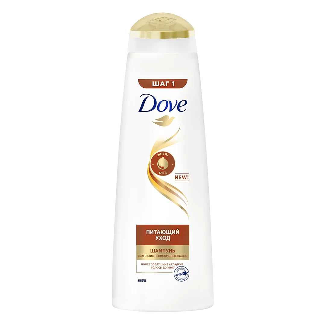 Dove Hair Therapy шампунь для сухих, непослушных волос Питающий уход