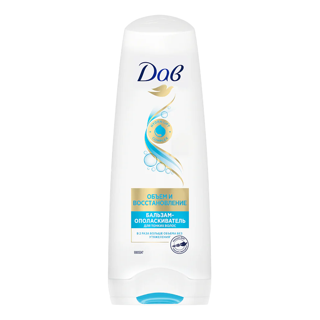 Dove Hair Therapy бальзам-ополаскиватель для тонких волос объем и восстановление