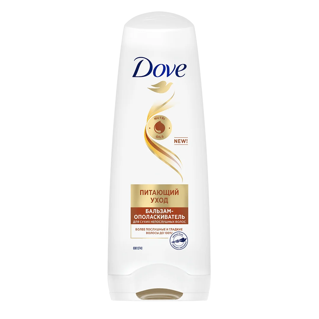Dove Hair Therapy бальзам-ополаскиватель для сухих непослушных волос Питающий уход