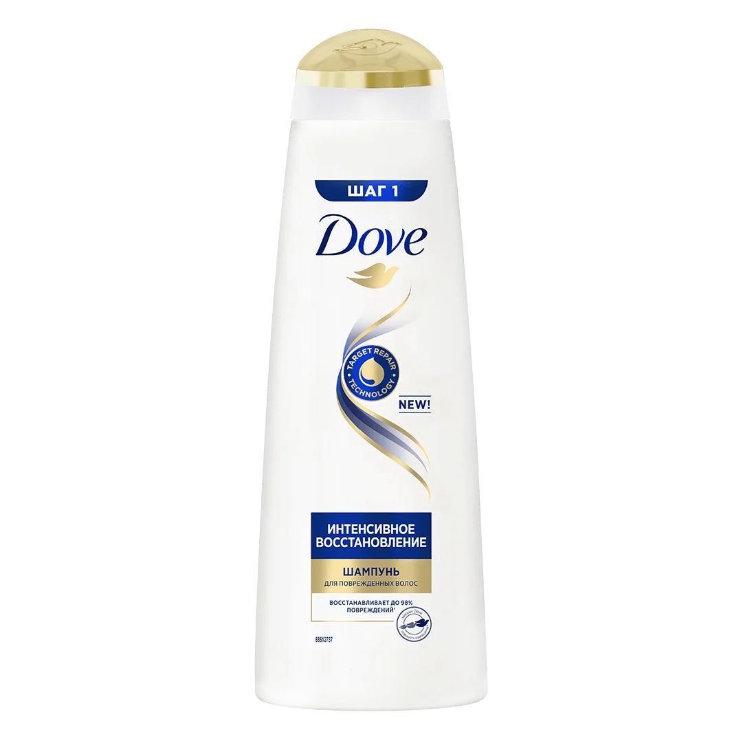 Dove Hair Therapy шампунь для поврежденных волос интенсивное восстановление